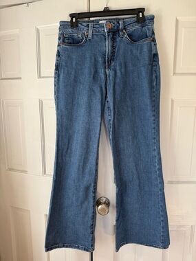 LC Lauren Conrad Medium Blue Flared Jeans